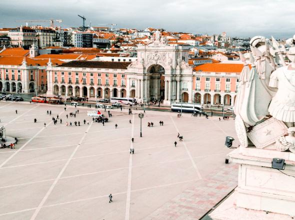 Lisbon Portugal Square