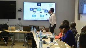 Mark Williams providing CP3P training in Africa